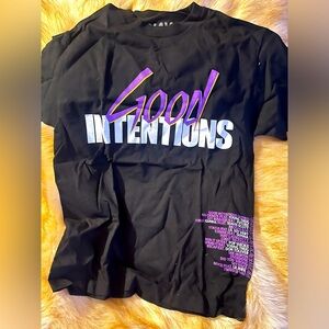 Good Intentions NAV Cotton Tee Size Medium New